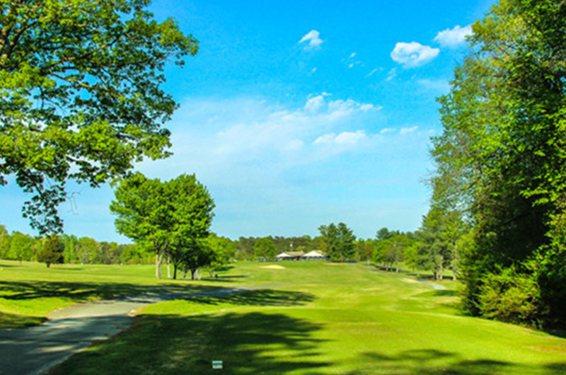 view of the course